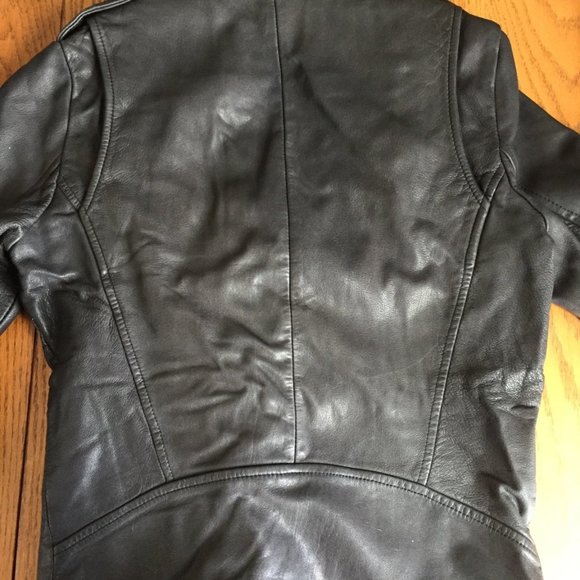 Muubaa Miri Leather Biker Jacket - Picture 4 of 8